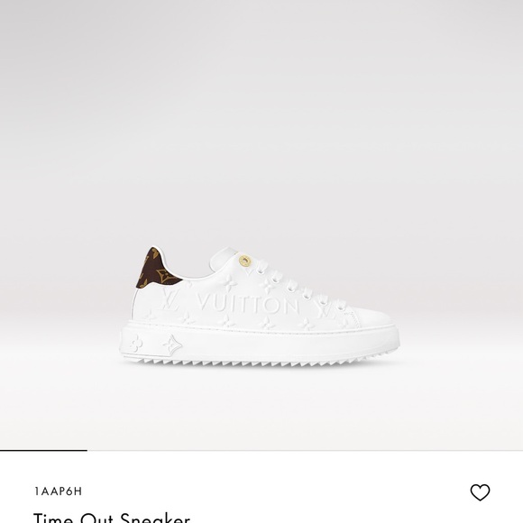 LV Time out Sneaker. Used twice. Real price $1,180. Purchased in LV store. - Picture 5 of 6